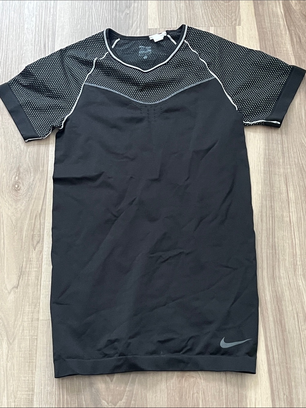 2/$10 Nike Breathable Woman Black Athletic Tee